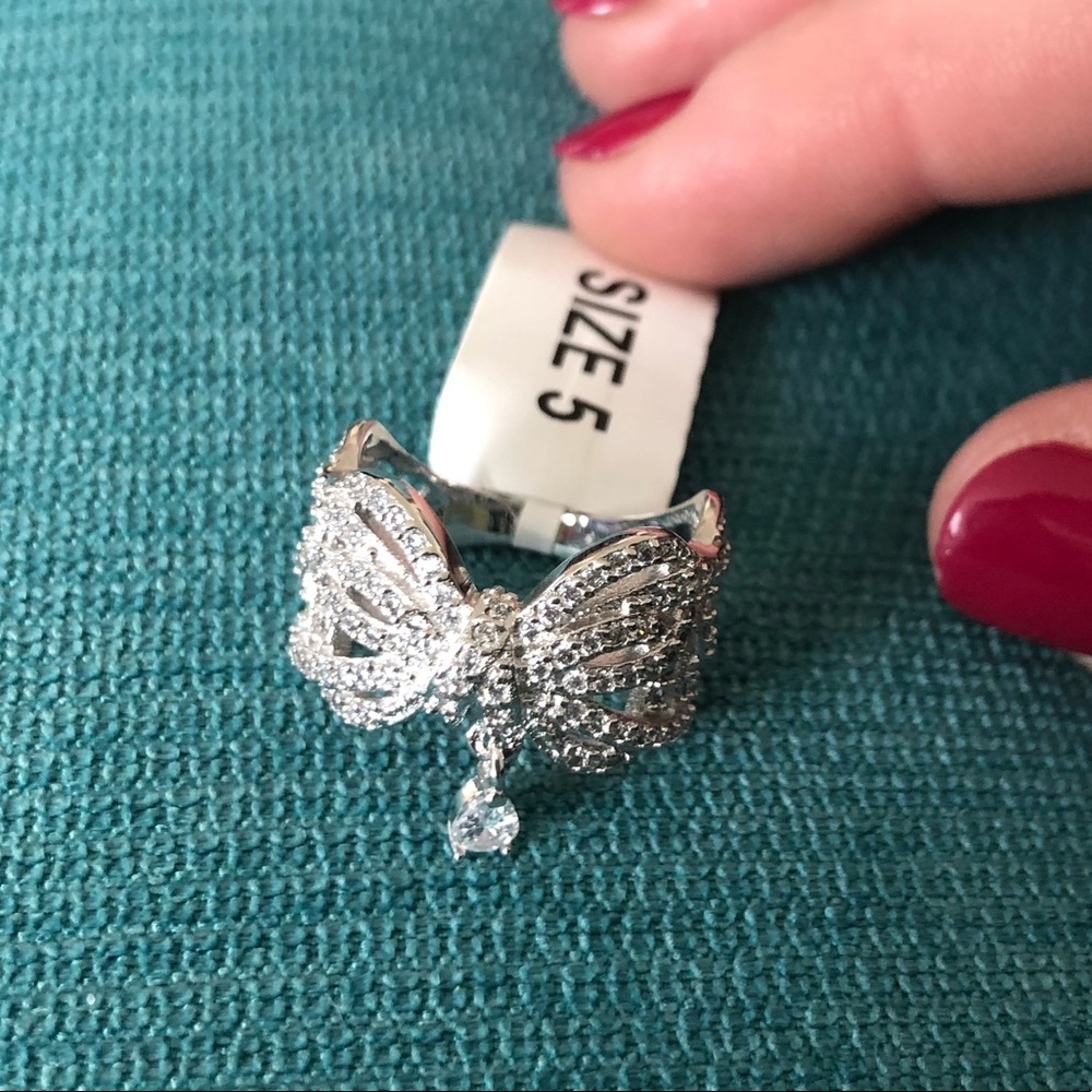 Silver w/ CZ Ring - size 5